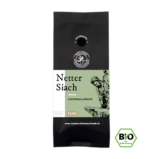 Bohnenschmiede Kaffee Netter Siach - Guatemala APPAECE Bio 1000 g