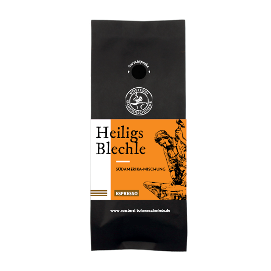 Bohnenschmiede Kaffee Heiligs Blechle - Südamerika - Mischung 1000g