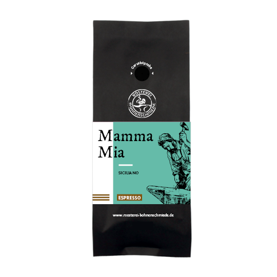 Bohnenschmiede Kaffee Mamma Mia - Siciliano 1000g