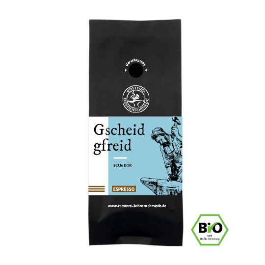 Bohnenschmiede Kaffee Gscheid gfreid - Ecuador Bio 500g