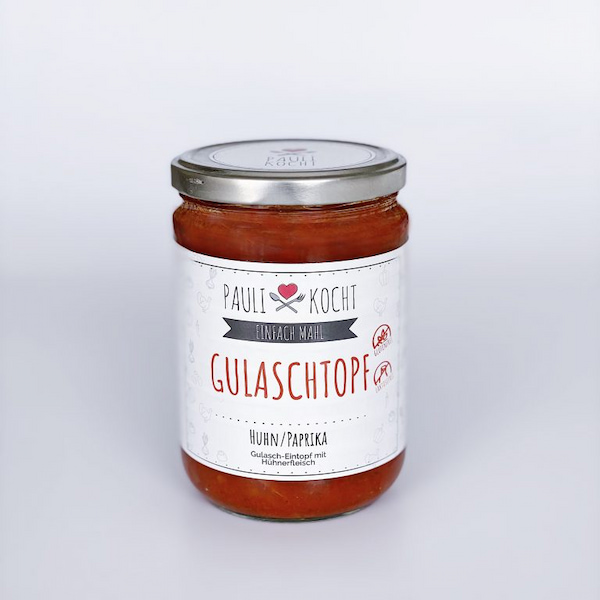 Gulaschtopf Huhn / Paprika im Glas 500g