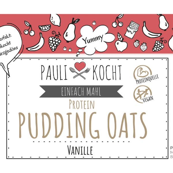 Protein Pudding Oats Vanille 250g